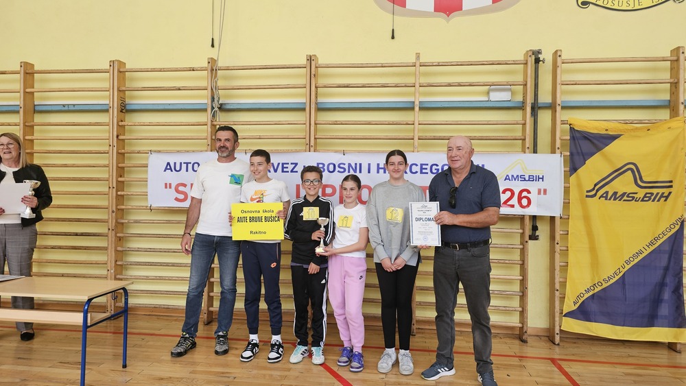 Naša škola domaćin županijskog natjecanja Sigurno u prometu