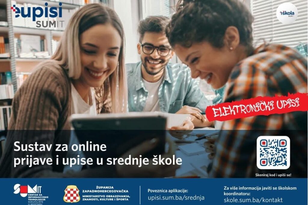 Upisi u prve razrede srednjih škola u Županiji Zapadnohercegovačkoj Upisi u prve razrede srednjih škola u Županiji Zapadnohercegovačkoj